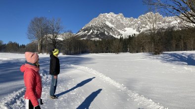 Winterwandern in Going am Wilden Kaiser