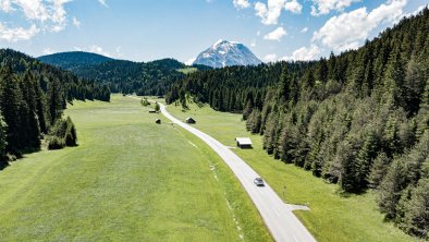 Blick durch das Leutaschtal, © Region Seefeld