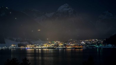 Pertisau am Achensee bei Nacht, © Pension Bergheim