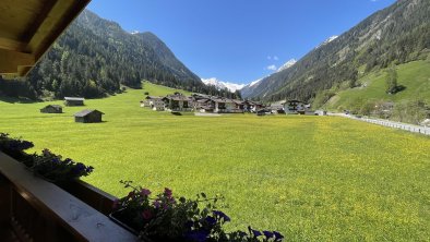 Blick auf den Gletscher