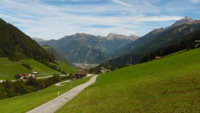 Blick nach Mayrhofen