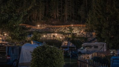 Nachtstimmung Natur Camping Kuprian Ötztal, © Natur Camping Kuprian Ötztal