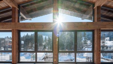 Hotel Jagdschlössl - Ausblick aus dem Ruheraum