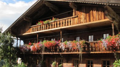 Tiefental Bauernhof Oberau Roggenboden Sommer mit