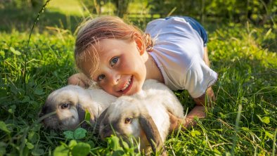 Matilda mit Hasen