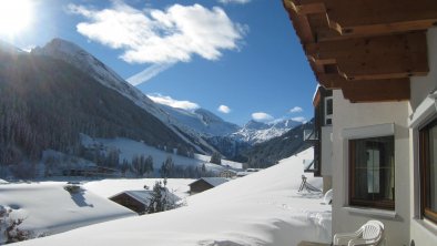 Blick zum Gletscher