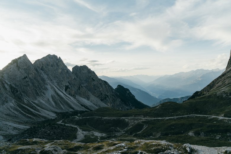 Zwischen Dolomiten H&uuml;tte und Karlsbader H&uuml;tte.
, © AlpinPlattform Lienz, Sam Strauss Fotografie