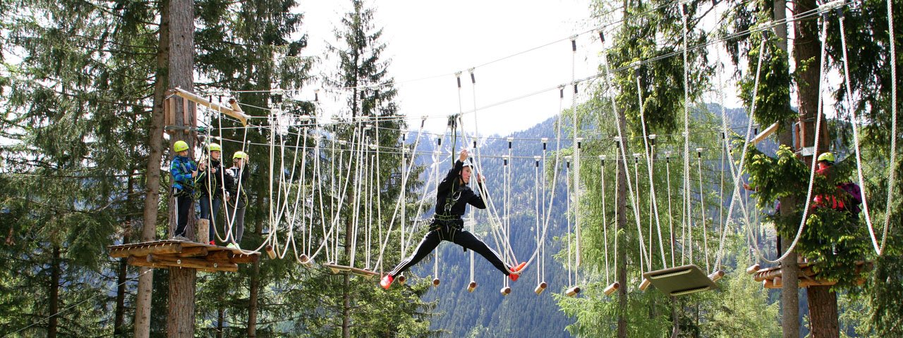 Waldseilgarten Jerzens, © Alpin Center Hochzeiger - Pitztal