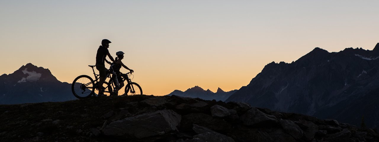 Auf dem Bike Everest Tirol bei Fliess, © Daniel Zangerl