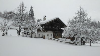 Haus im Winterkleid