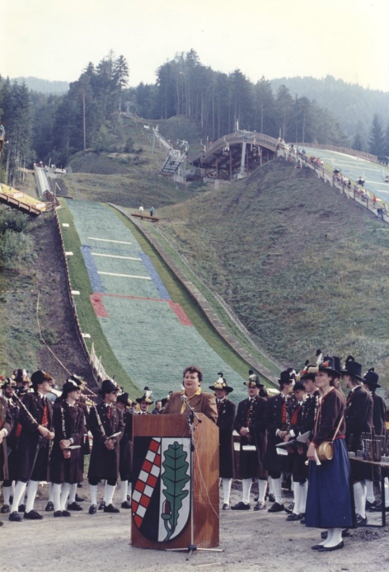 Einweihung der Brunnentalschanze
