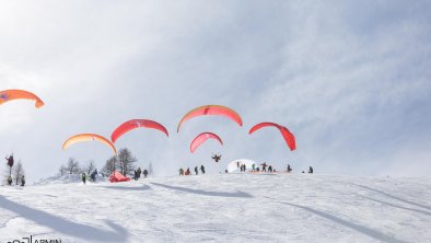 Paragleiten am Elfer und Schlick2000