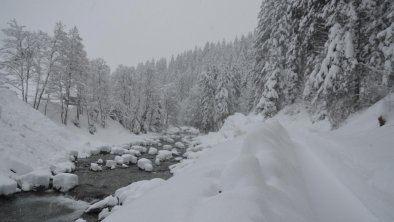 Winterwanderung entlang des Baches, © Günther Hauser